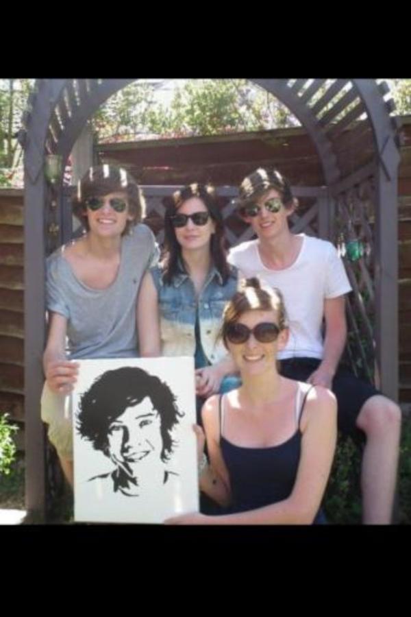 You should have been here !! <a href="/Harry_Styles/">Harry Styles.</a> but this will do