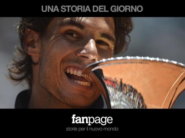 fanpage's tweet photo. Rafa #Nadal - Re di #Roma per un giorno! @InteBNLdItalia #IBI12 #tennis http://t.co/FjOHRYuo