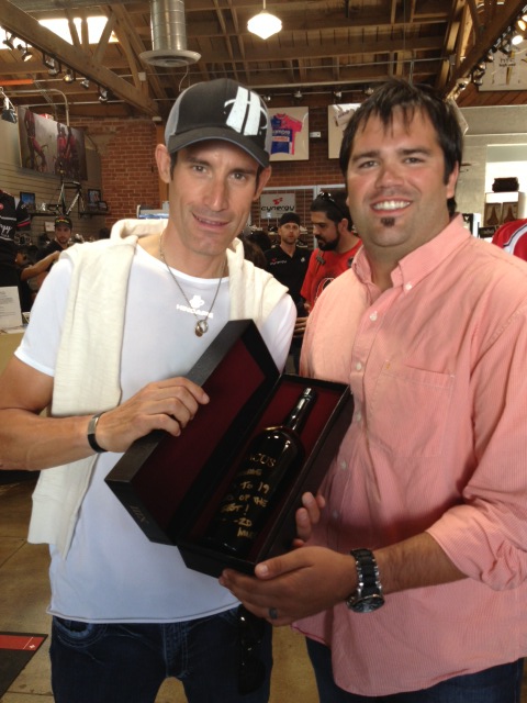 ghincapie's tweet photo. Thank you Dustin and  @ZDWines for the really special bottle of Abacus. http://t.co/WjJFCmSl