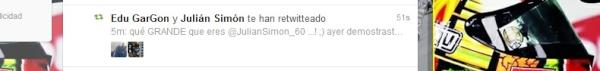 alwayswithyou46's tweet photo. no me lo creo... JULITO me ha RT!!! :) :) que feliiiz que soy! xD http://t.co/K50FcDdA