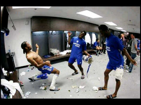 bohoandchic's tweet photo. Post win pre party #CFC http://t.co/sDzS1X1J