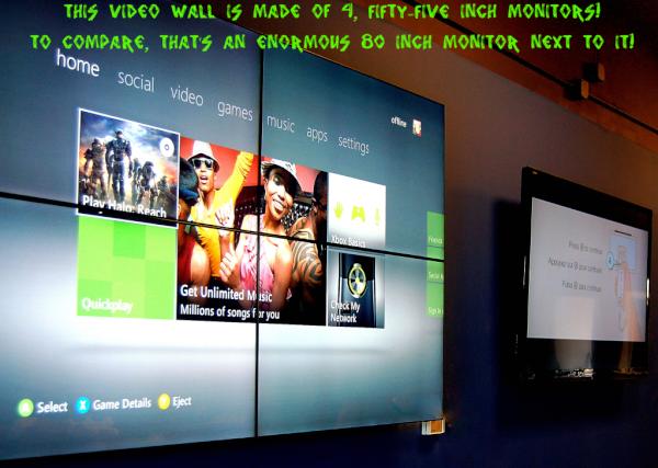 DCOMMAND_AV's tweet image. If you&apos;re in NC, you have to go check out @Gamesturz ! We installed some ENORMOUS video walls! Check it out!