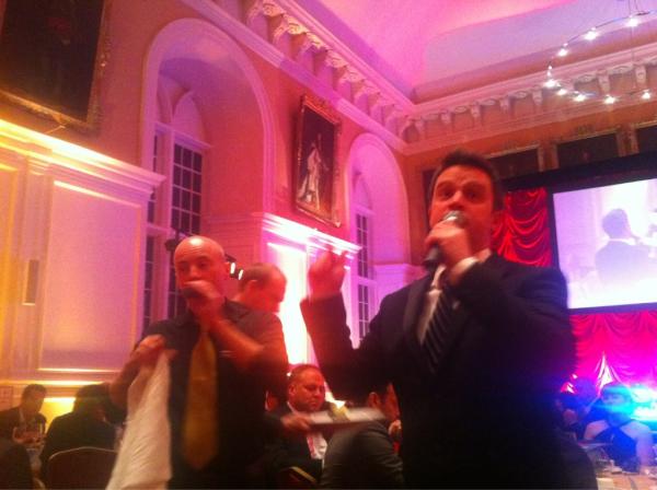 SergioSilvestre's tweet image. Great opera singing tonight at the @tmforumorg #mwd12 dinner :) Congrats for this!