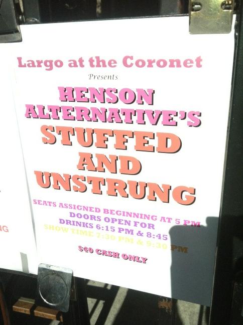 R-rated live muppet show! Gonna watch the muppet puppeteers blow off some steam!