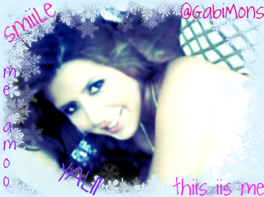 GabiMons's tweet photo. SONRIE Y DEJA ke el mundo entero c pregunt el xq?? http://t.co/141BMMuM