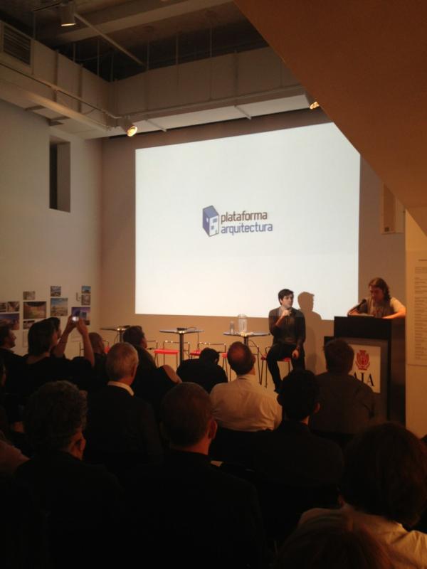 Buenisima conferencia en el AIA Global Dialogues, Center for Architecture. <a href="/davod/">David Assael</a> <a href="/ArchDaily/">ArchDaily</a> @parq <a href="/BjarkeIngels/">BjarkeIngels</a>