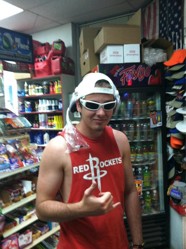 AdamCoric's tweet image. racked up racked out #SunocoStyle #beatsbyraad #velcroback
