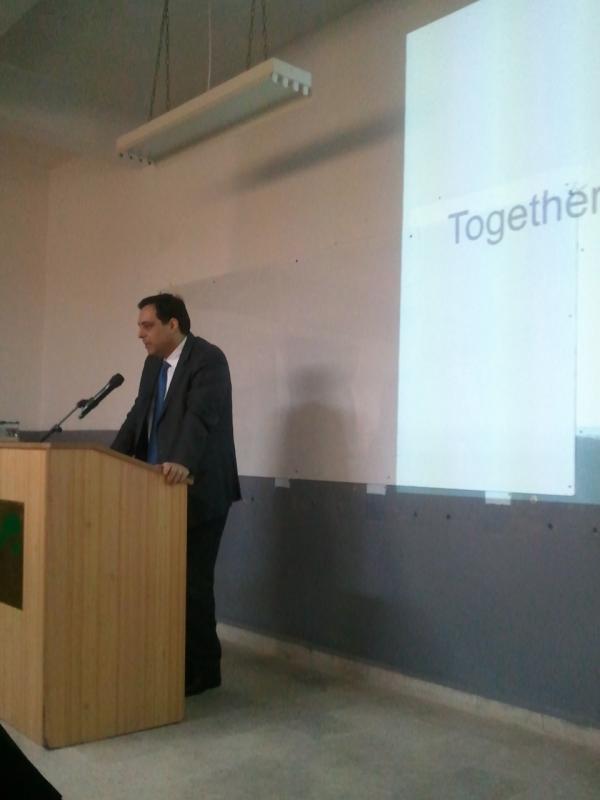 #Microsoft at Dhour public school, first school as POC for 1:1 learning with minister Diab