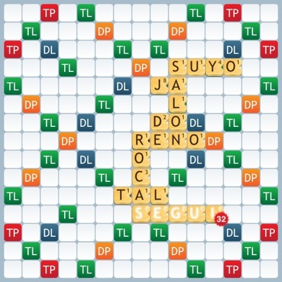 Lasister_bv's tweet photo. Sister jugó 'SEGUI', 'ROCAS', 'LE' por 32 puntos contra Chei81 @Apalabrados @EtermaxGames http://t.co/yYSYb6Mj