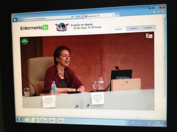 Enfermeriatv's tweet image. RT @satse_andalucia: @enfermera2pto0 en la clausura de #3virtual en la mesa sobre TICs y atención enfermera