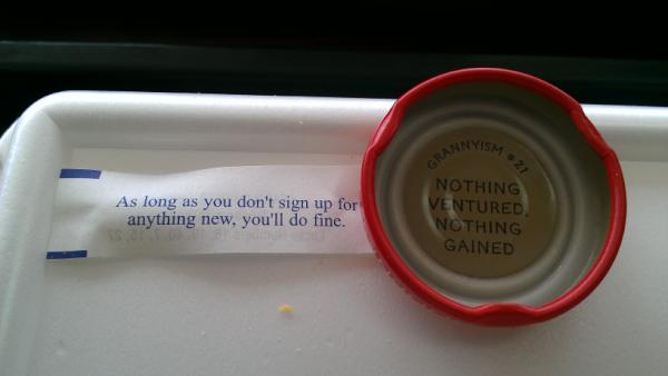 sabrinadepestre's tweet image. Grannyism, hands down RT @youngk_GO_hard: Who&apos;s right, the Grannyism or the Fortune cookie? #lunchtimeproblems