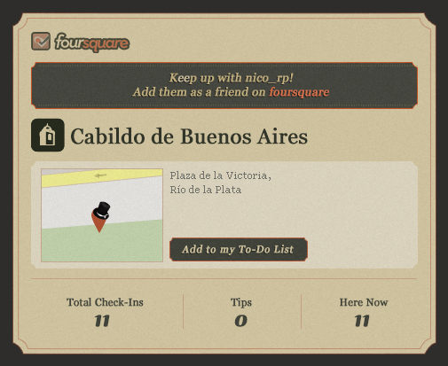 nico_rp's tweet photo. Estoy en el Cabildo (Plaza de la Victoria, Río de la Plata) foursquare http://t.co/dq3J8hWh