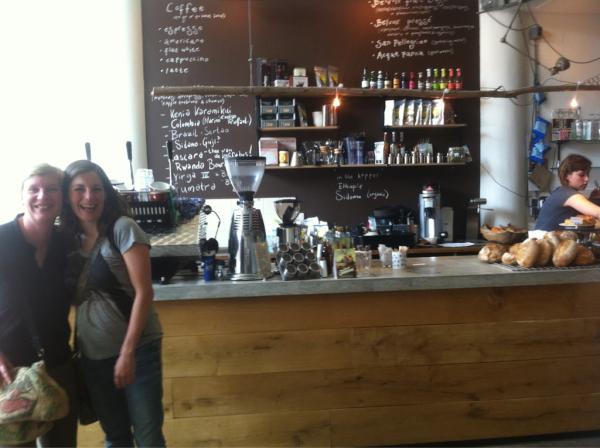 Eindelijk bij #hopper in rdam, met #rosevanasten en #koffiejuf