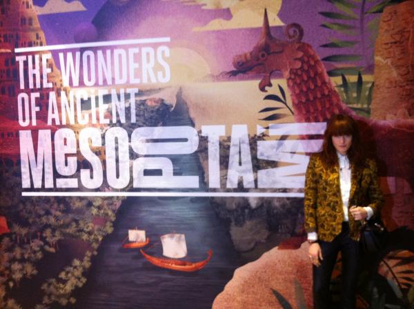 florencemachine's tweet photo. Paid a nice visit to the Melbourne Museum to see 'The Wonders of Ancient Mesopotamia' Exhibition earlier this week x http://t.co/bFGhQXW3