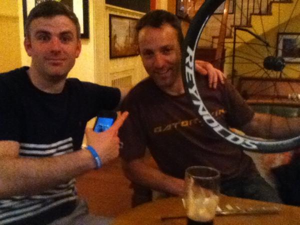 Cracking work so far at the <a href="/anpostras/">An Post Rás</a> with the incredible <a href="/davecasey1/">Dave Casey</a> and @Bionic_mechanic for <a href="/teamukyouth/">Team UK Youth</a>  #nosleep