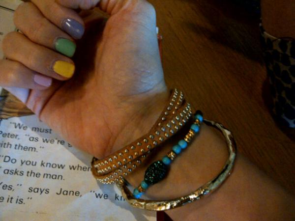 WanderlustAndCo's tweet image. today's #wriststack ♥