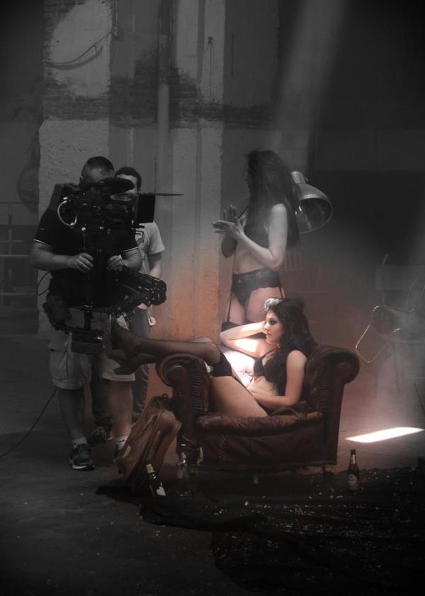 Rodaje de "Necesito tus mentiras" en <a href="/latabacalera/">La Tabacalera</a>,cortometraje del alumno 2º de Dirección Cinematográfica Adrián Sosa