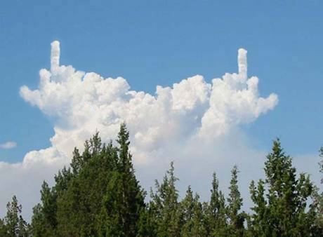 Er kom #noodweer aan! Deze wolken laten het duidelijk zien: