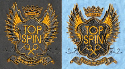 ColoursForFun's tweet image. Textilien mit exklusiven Motiven besticken. Hier ein Beispiel...