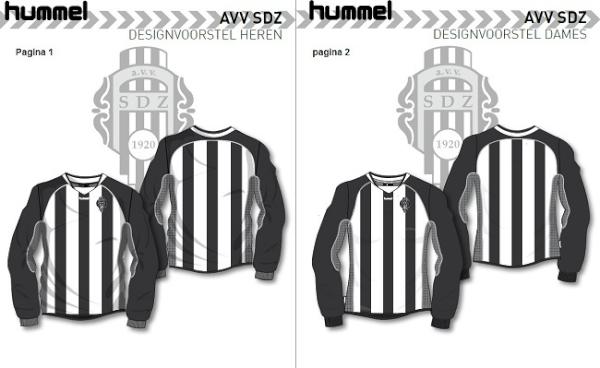 Officieel het nieuwe shirt van ons aller AVV SDZ :