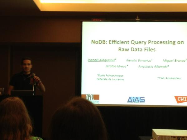 manathan1984's tweet image. Way to go! RT &quot;@Hippotas Giannis is rocking it in the #NoDB talk in a packed conf room. http://t.co/EXzoku02&quot;