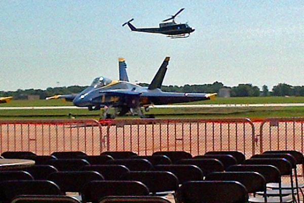 Served more than 600 people for 2 days @ last weekend's air show @ Andrews Air Force Base. So close to those planes!