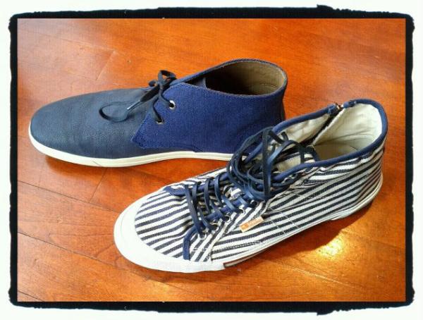 Modèles exclusifs Camper &amp; Hugo Boss chez Valérie Simon, rue Laurier. Parfaites pour l'été qui s'installe!