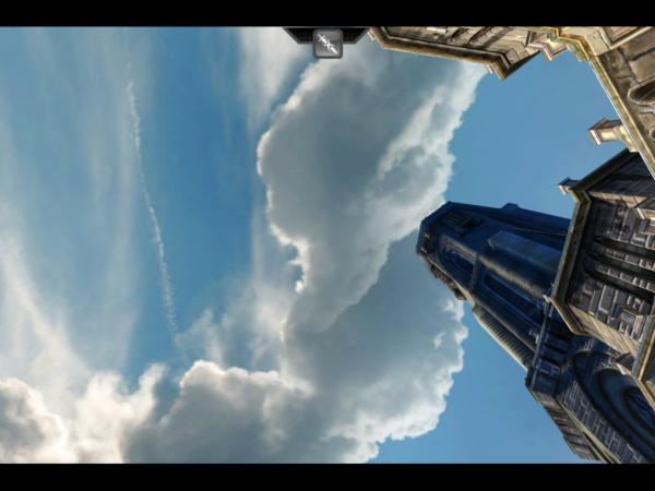 Lostrobbie's tweet photo. If you are going to use a real world pic in a medieval game you should take the contrails out of the picture lol http://t.co/2R9ckcze