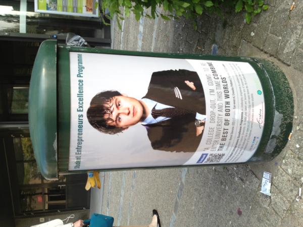 SEEPROGRAMME's tweet image. Already spotted the campaign @ the campus of the Erasmus University?