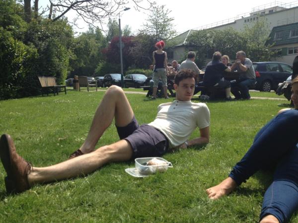 fallonkc's tweet image. @video_et_taceo working the lawn #bbcelstree