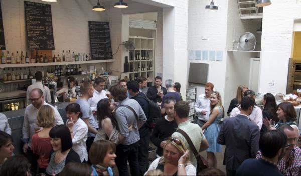 The party getting started...