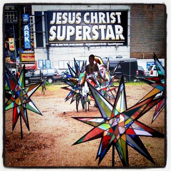 SustainableGrad's tweet image. Kiki Smith public installation...needs to be more? Hate saying that as I am a huge fan of her work.