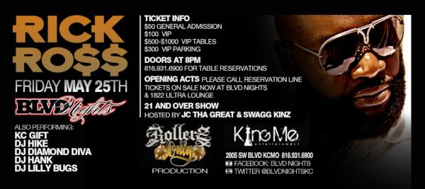 TherealKCgift's tweet photo. RT RT RT !TOMORROW NIGHT ITS GOING DOOOOOWN! AT BLVD NIGHTS! RICK ROSS AND THE KC GIFT! http://t.co/z6O9DTcD