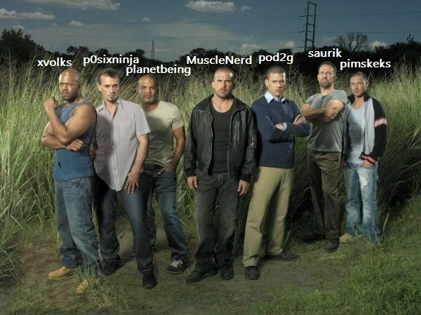 Jailbreak Dream Team Photo for 
<a href="/xvolks/">xvolks</a> <a href="/p0sixninja/">Joshua Hill</a> <a href="/planetbeing/">David Wang</a> <a href="/MuscleNerd/">Ⓜ MuscleNerd</a> <a href="/pod2g/">pod2g</a> <a href="/saurik/">Jay Freeman (saurik)</a> <a href="/pimskeks/">Nikias Bassen</a> 
#HITB2012AMS