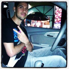 steelo444's tweet photo. So excited I drove the streets for the first time. Praising God right now #444 http://t.co/nnMcO1Lv