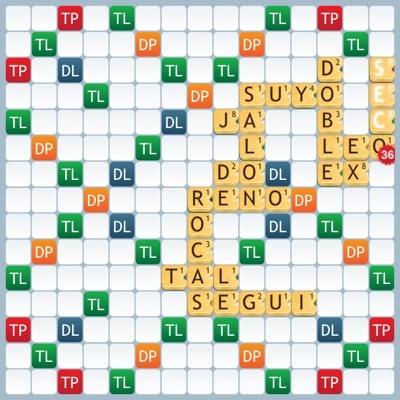 Lasister_bv's tweet photo. Sister jugó 'SECO' por 36 puntos contra Chei81 @Apalabrados @EtermaxGames http://t.co/wvfbYQf0