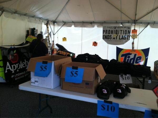 RCRracing's tweet photo. There's still sheet metal left at the @RCRStore tent sale, open till 5 today! #12FANDAY http://t.co/AJXVvDIr