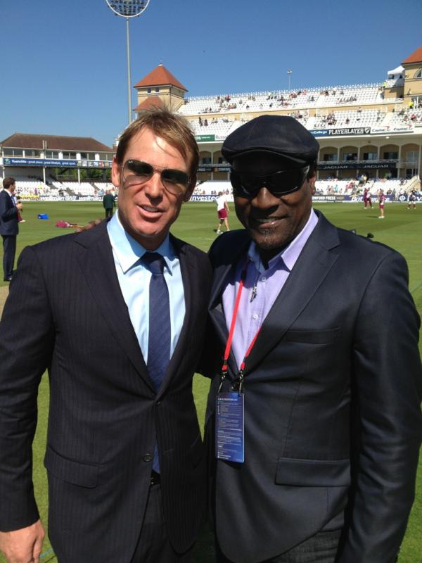 Shane Warne tweet media