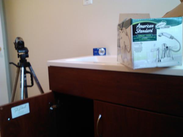 BuildingMoxie's tweet photo. Another bmoxie vid shoot. This @amercanstandard faucet will marry this @stpaul_home vanity. http://t.co/rlmawEQ5