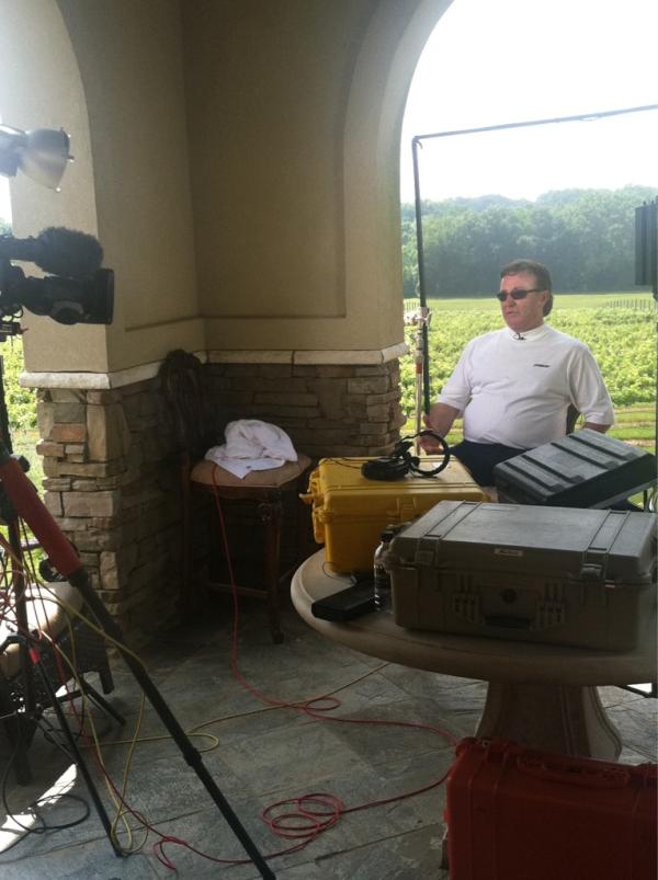 RCRracing's tweet photo. @Rchildress3 interviewed live on @ESPN following #12FANDAY celebration at @ChildressWines. #12FANDAY http://t.co/fO2pTEO4