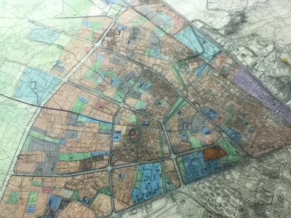 nuzzelle's tweet image. Kayapinar District, Diyarbakir. Slh satu kota besar di Turki. Peta ini selebar sprey, cocok dibuat tikar jg #finalwork