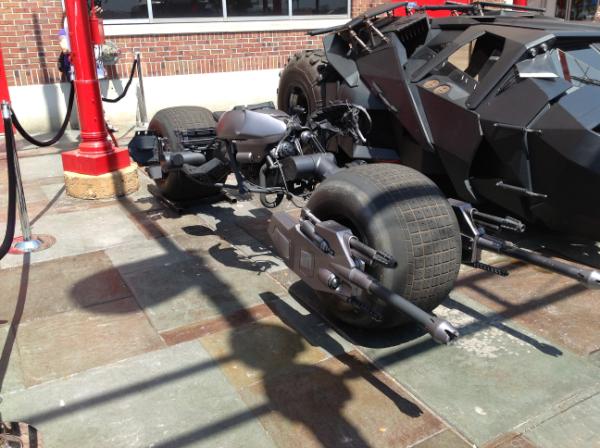 marcusleshock's tweet image. The Bat-Pod is here as well! #GeekOverload