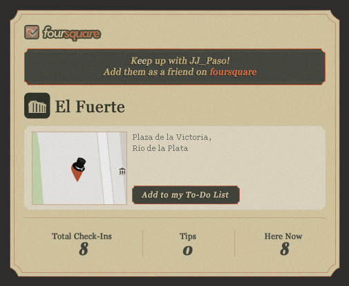 JJ_Paso's tweet photo. Estoy en el Fuerte (Plaza de la Victoria, Río de la Plata) foursquare http://t.co/0j7xgQ2F