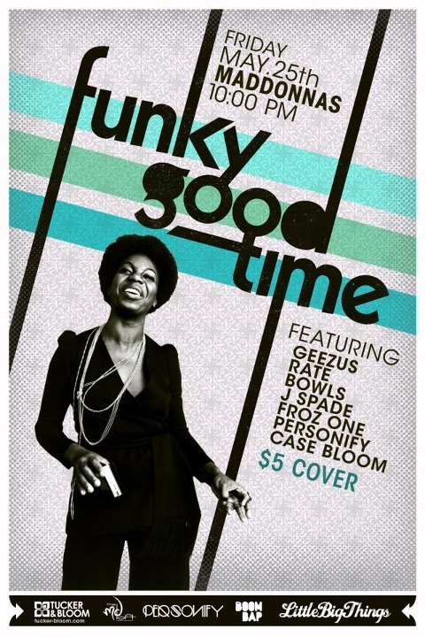 ratewonder's tweet image. So here's how tonight goes: 7 DJ's. No computers. No records larger than 7". Lots of dancing. #FUNKYGOODTIME