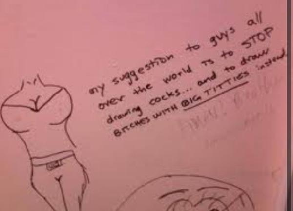 BathroomArtt's tweet photo. Gentlemen, he's right.... 
Big titties >>>> Dicks http://t.co/PTGUkq5D