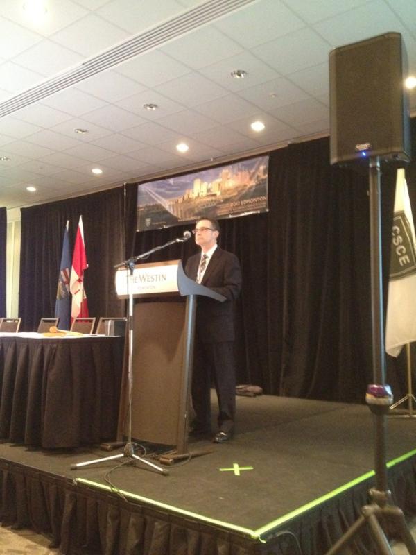 cscePlaceholde_'s tweet image. Greg DiLoreto @ASCETweets gives inspiring speech Civil Engineering Infrastructure! Aligns with #csce. @CSCE2012 #yeg