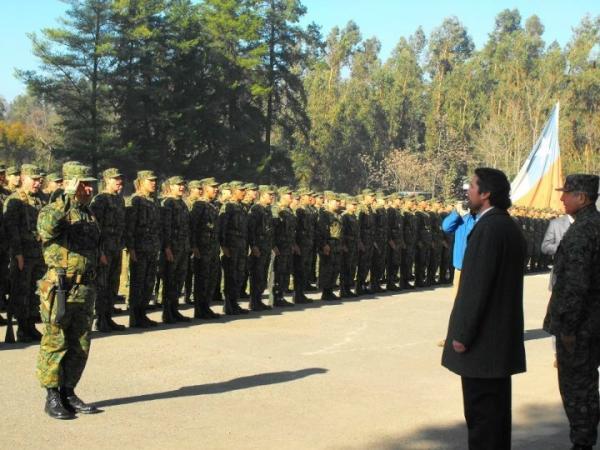 Ceremonia Militar del Asalto y Toma del Morro de Arica y día de la Infanteria, Regimiento de Infanteria N° 19 Colchagua