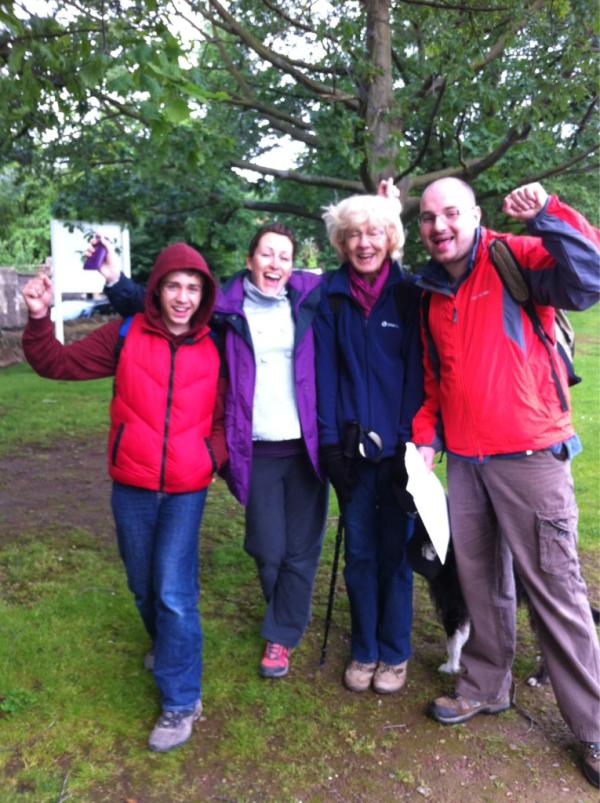 Off we go on our #malvernswalk for @StBasilsCharity