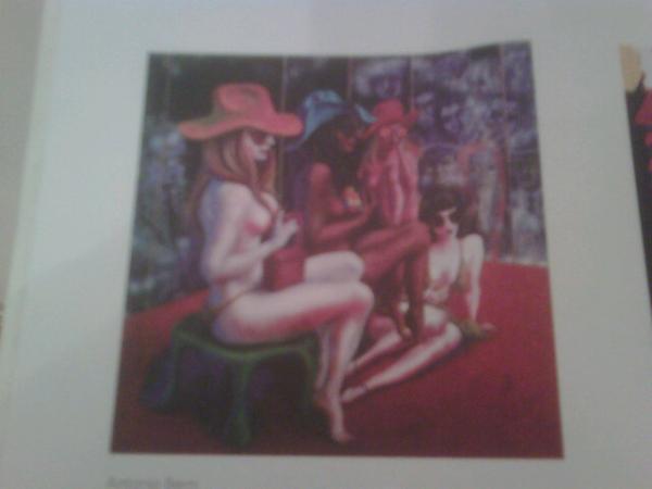 maybethenextone's tweet image. #LasModelos de #AntonioBerni del año 1975, una obra que no conocía; y la pude conocer días pasados en el @museomalba.