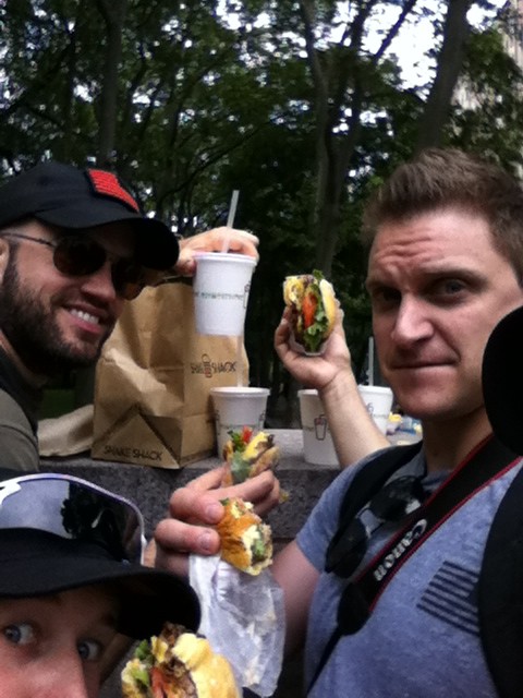 GRScavenger009's tweet image. @GORUCKChallenge #goruckeats at @shakeshack #javarules